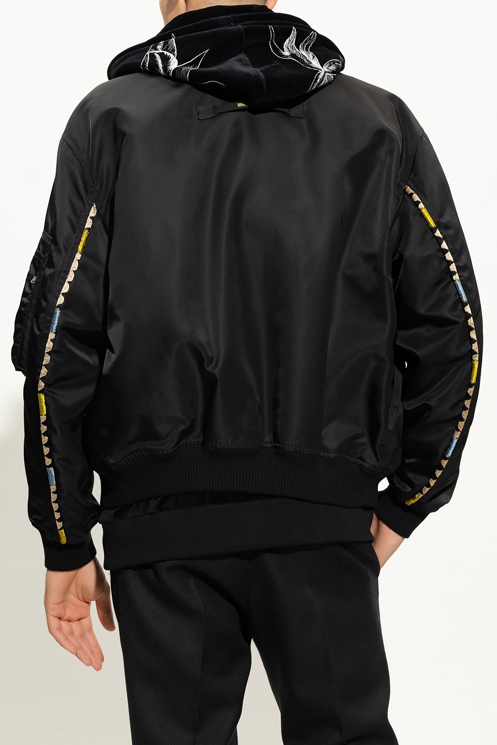 SchaferandweinerShops Switzerland - Bomber jacket with logo SchaferandweinerShops Switzerland - Bomber jacket with logo